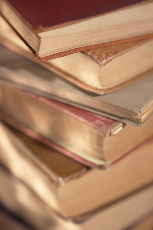 stack of books